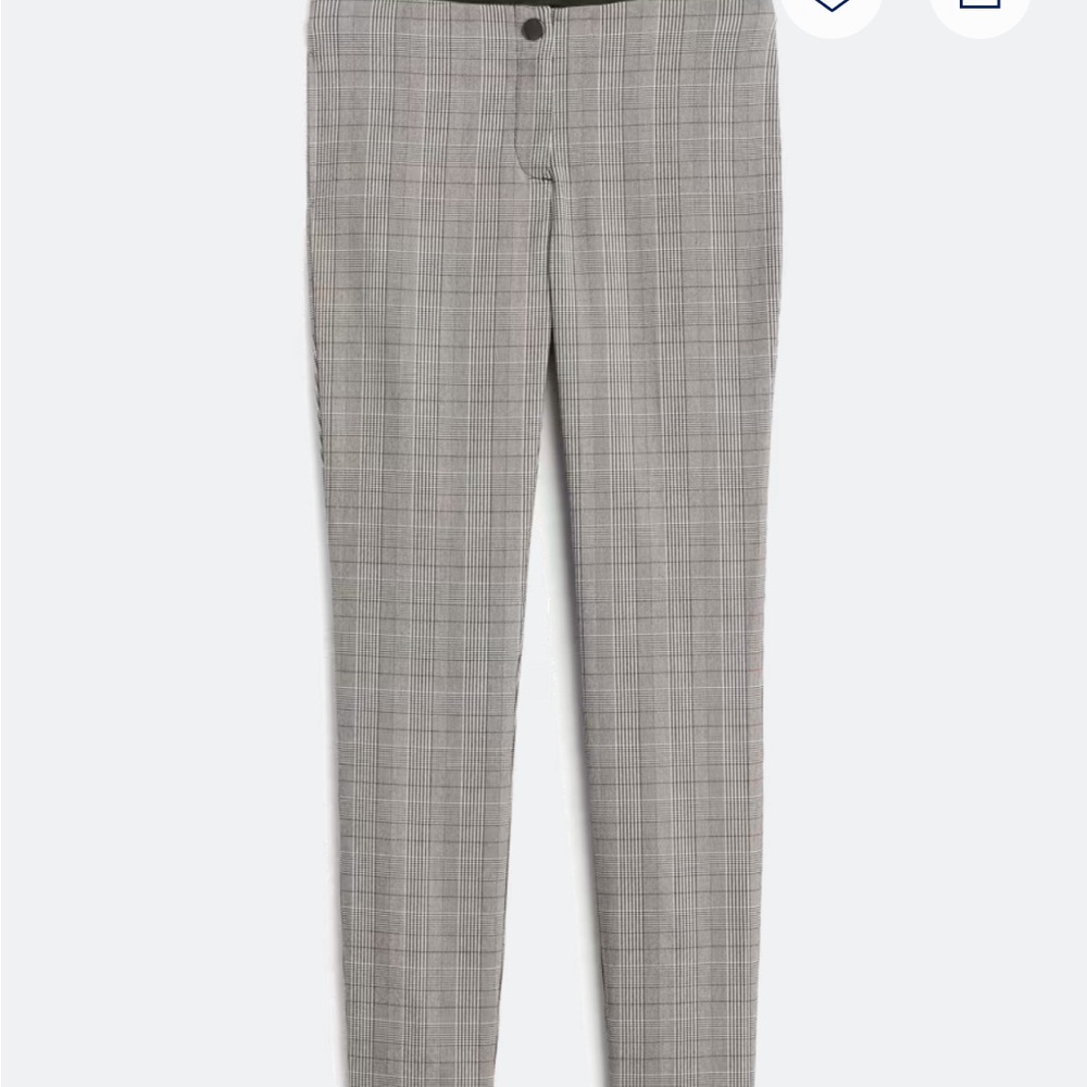 NWOT Violets & Roses Violet mid-rise slim straight trousers. 6P